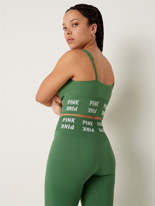 Seamless Scoop Neck Sports Bra