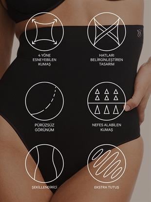 Seamless Shaping™ Şekillendirici Yüksek Bel Brief Külot