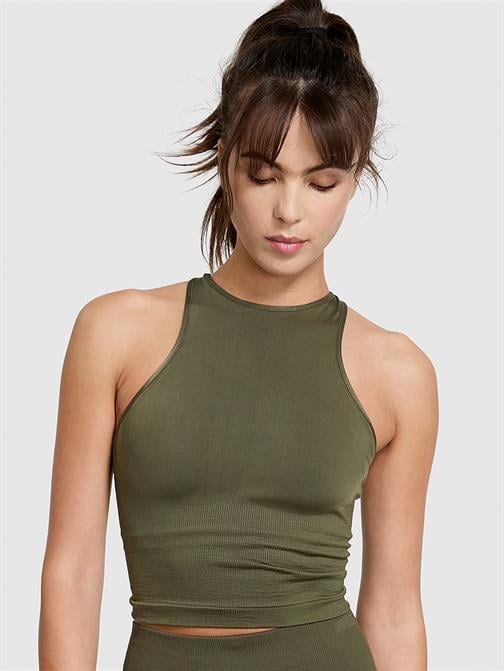 Seamless Sütyenli Halter Tişört