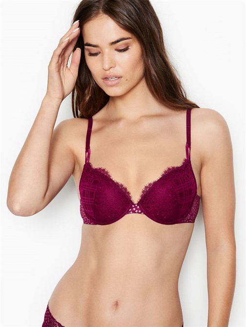 Sexy Tee Lightly Lined Lace Demi Bra