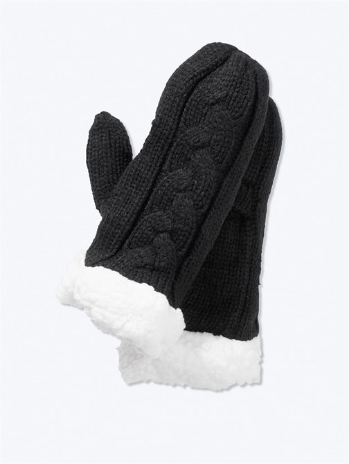 Sherpa-Lined Mittens