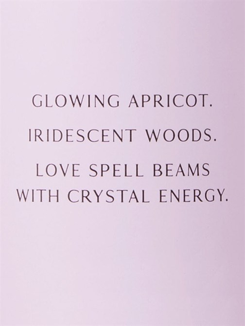 Sınırlı Sayıda Love Spell Crystal Vücut Spreyi