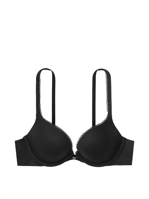 Smooth Picot Trim Push-up Bra