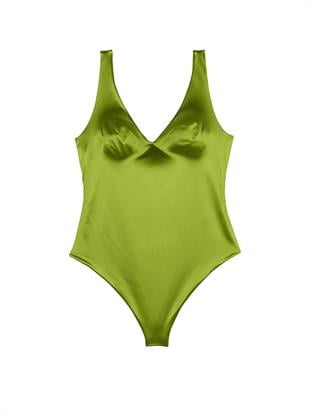 SoSleek™ Pürüzsüzleştirici Derin V Yaka Body