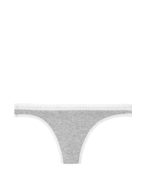 Stretch Cotton Thong Panty