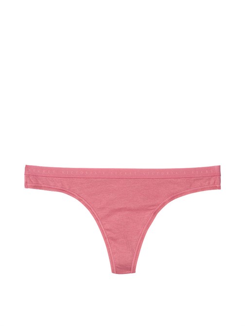 Stretch Cotton Thong Panty