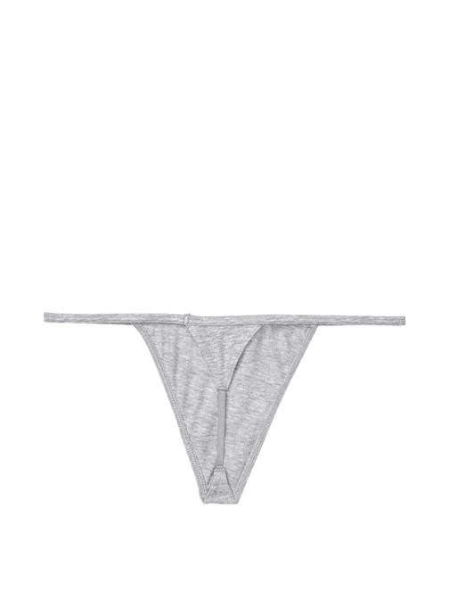 Stretch Cotton V-string Panty