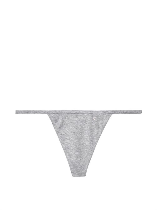 Stretch Cotton V-string Panty