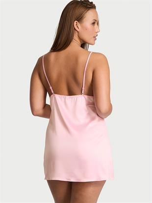 Tease Saten Dantel Detaylı Mini Gecelik