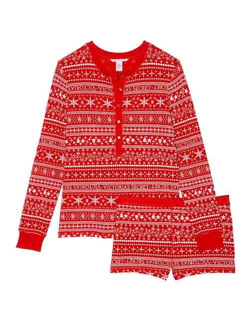 Termal Şortlu Pijama Takımı