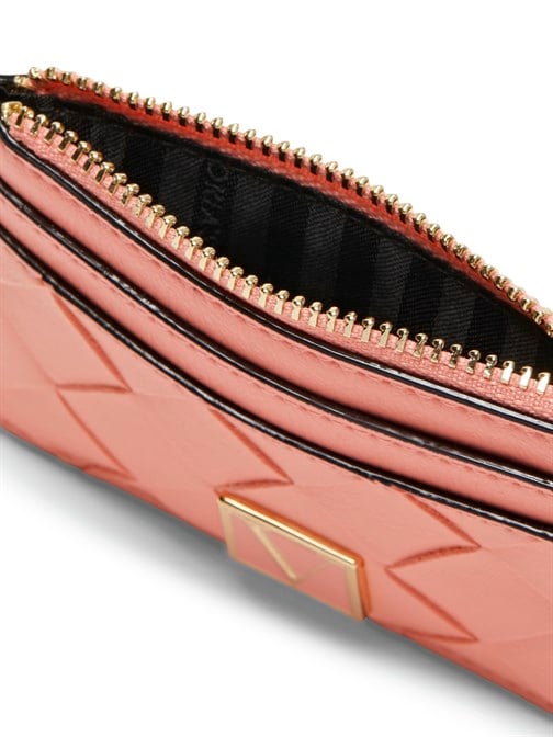 The Victoria Guava Woven Anahtarlıklı Kartlık