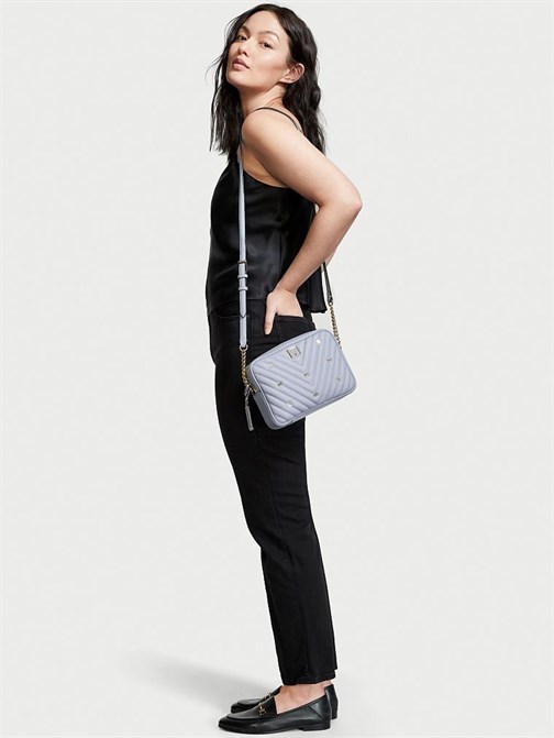 The Victoria Top Zip Çapraz Askılı Çanta