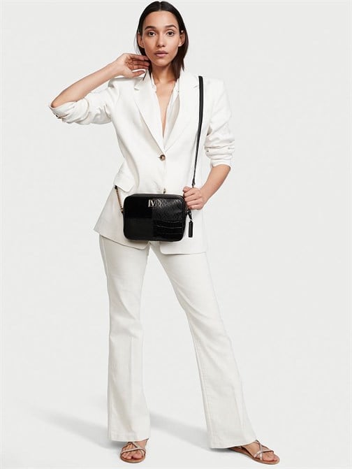 The Victoria Top-Zip Çapraz Askılı Çanta
