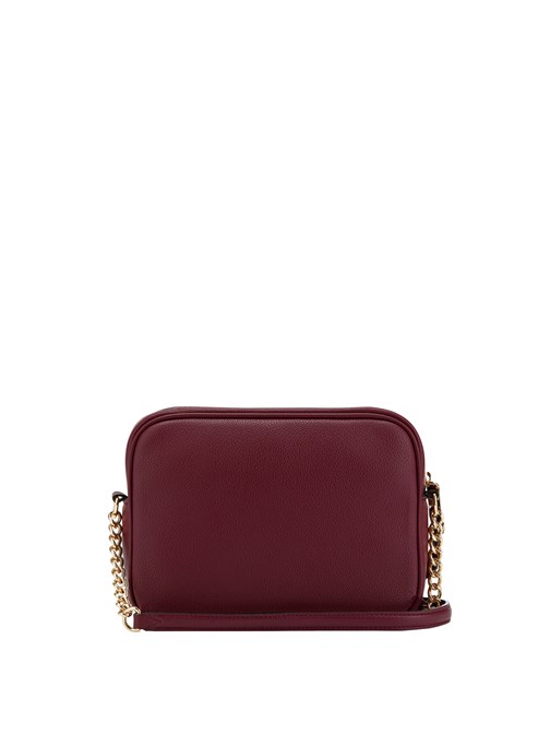 The Victoria Top-Zip Çapraz Askılı Crimson Çanta