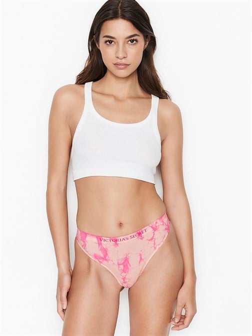 Tie Dye Seamless Thong Panty