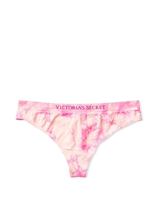 Tie Dye Seamless Thong Panty