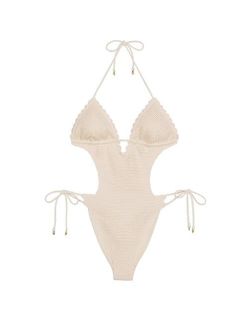 Tığ İşi Monokini Mayo