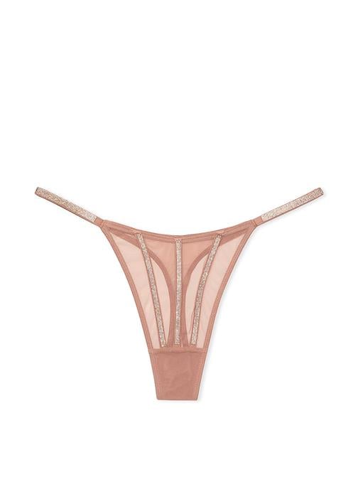 Transparan Işıltılı Tanga