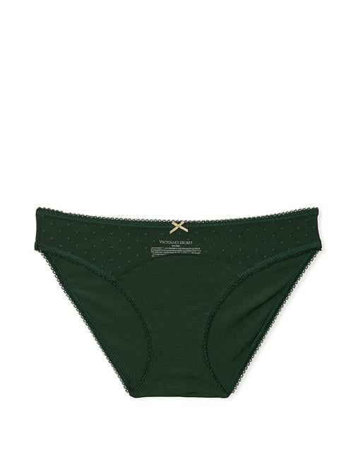 Tül Pamuklu Puantiyeli Bikini Külot