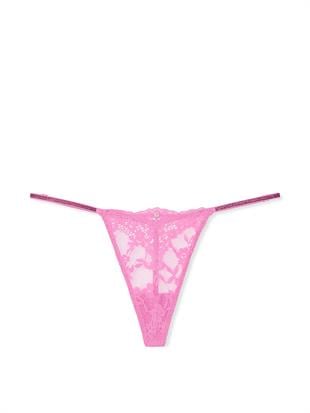 Twinkle Askılı Dantelli V-String Külot