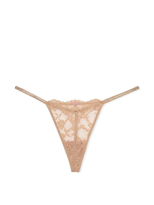 Twinkle Askılı Dantelli V-String Külot