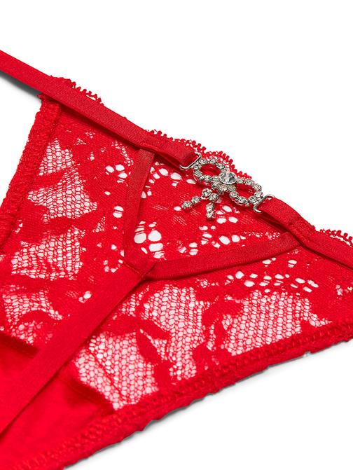 Twinkle Fiyonk Dantelli V-String Külot