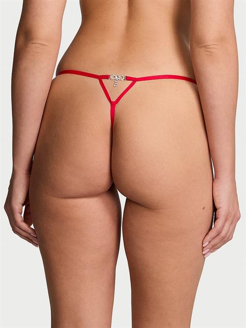 Twinkle Fiyonk Dantelli V-String Külot