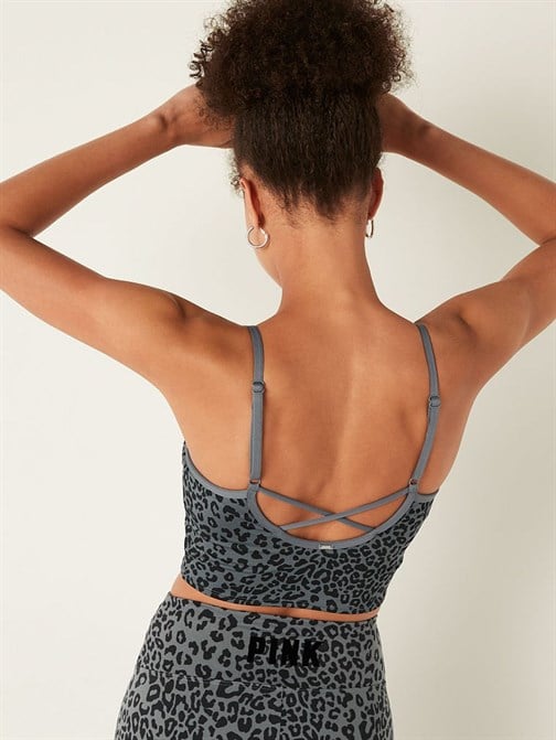 Ultimate İnce Astarlı Crop Spor Sütyeni