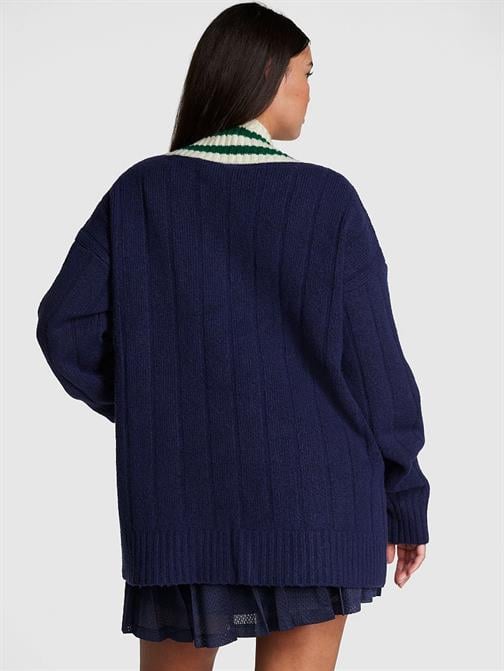 Varsity Örgü Hırka