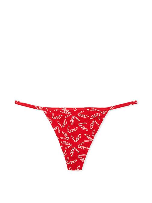 Victoria's Secret Esnek Pamuklu V-String Külot