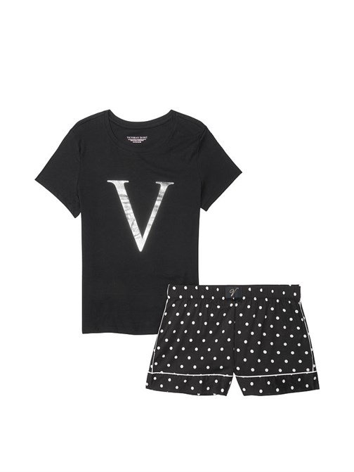 Victoria's Secret Pamuk Kısa Tişört Pijama