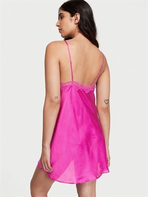 Victoria's Secret Saten Slip Elbise