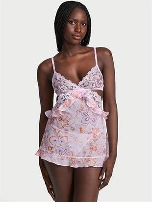 Vintage Blossom Babydoll Takımı