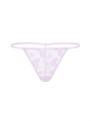 Vintage Blossom İşlemeli V-String Külot