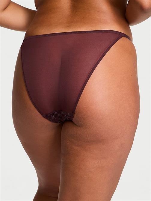 VS Logo İşlemeli Askılı Bikini Külot