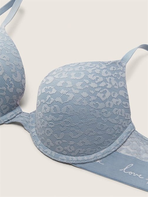 Wear Everywhere Çok Yönlü Dantelli Push-Up Sütyen