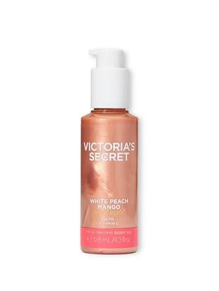 White Peach Mango Işıltılı Vücut Yağı