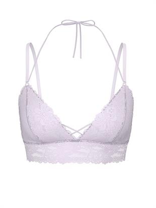 Wink Dantelli Halter Üçgen Bralet