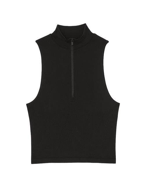 Winter Seamless Yarım Fermuarlı Atlet