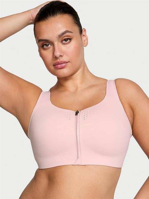 Yeni stil! Featherweight Önden Fermuarlı Maksimum Sporcu Sütyeni