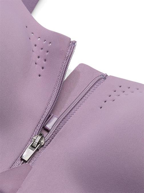Yeni stil! Featherweight Önden Fermuarlı Maksimum Sporcu Sütyeni