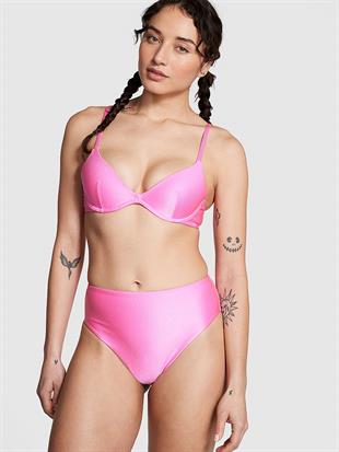 Yüksek Bel Cheeky Bikini Altı