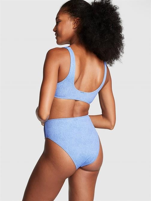 Yüksek Bel Cheeky Bikini Altı