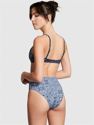 Yüksek Bel Cheeky Bikini Altı