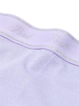 Yüksek Bel Işıltılı Boyshort Külot