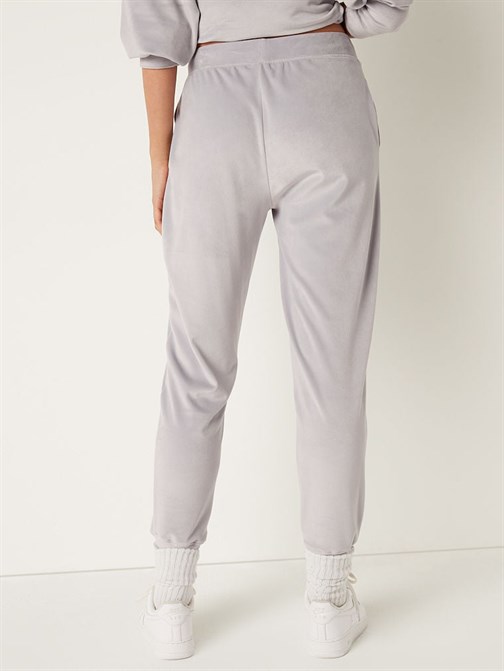 Yüksek Bel Kadife Jogger