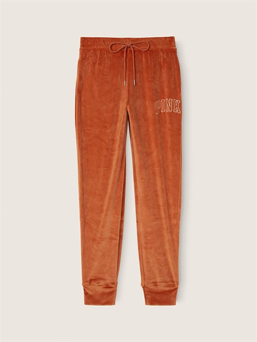 Yüksek Bel Kadife Jogger