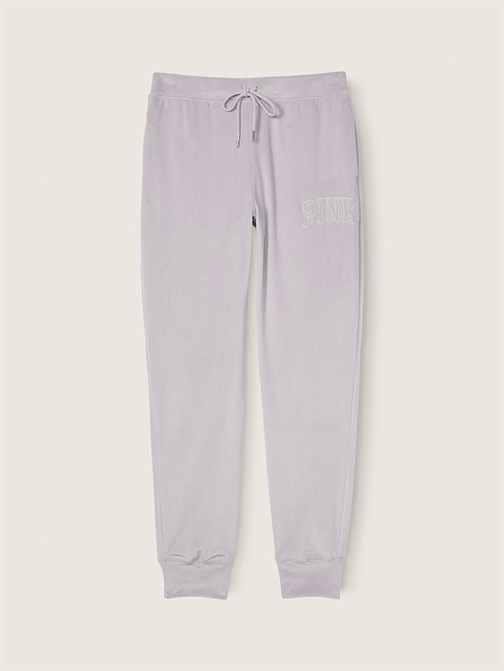 Yüksek Bel Kadife Jogger