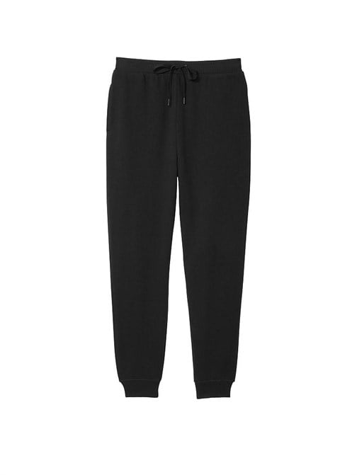 Yüksek Bel Pamuklu Polar Jogger