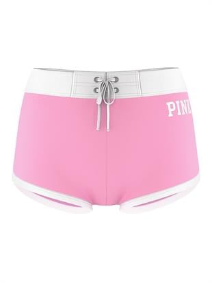 Yüksek Belli Bikini Şort